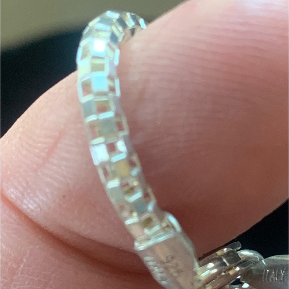 925 Silver Italy Box Chain - Picture 5 of 10